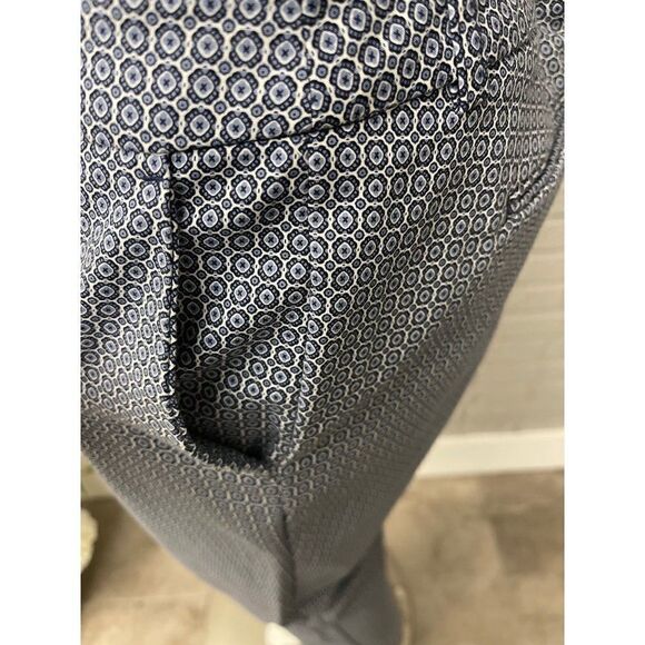 Dalia Blue Straight Leg Pants Size 12 - Picture 6 of 9